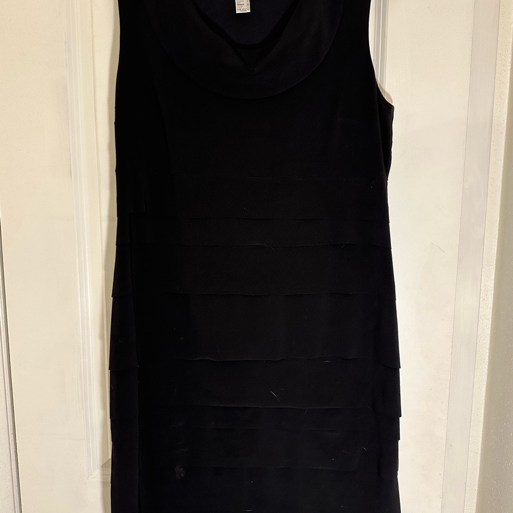 Joseph Ribkoff Black Midi Dress